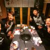 秋吉、千賀、岡田、松井の食事会wwwwww www